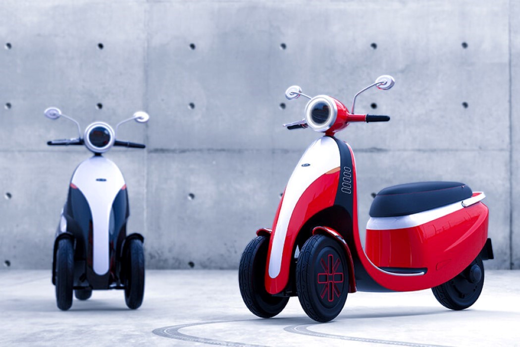  elektrikli-Trike-scooter