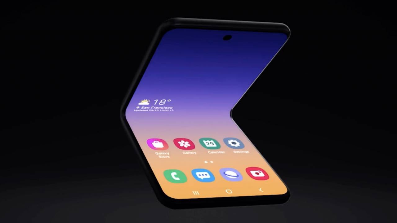 Samsung Galaxy Fold 2 Ekran Alti Kamerasiyla Cikiyor Pembe Teknoloji