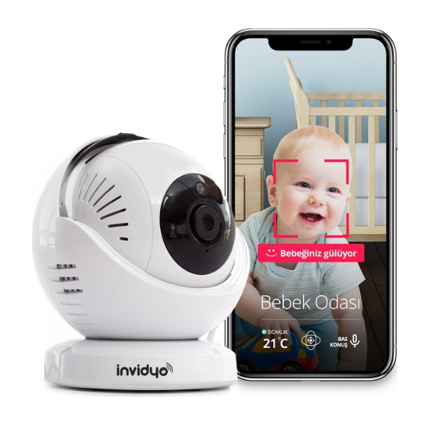 Invidyo Akıllı Wifi Bebek Kamerası - En iyi bebek kameraları