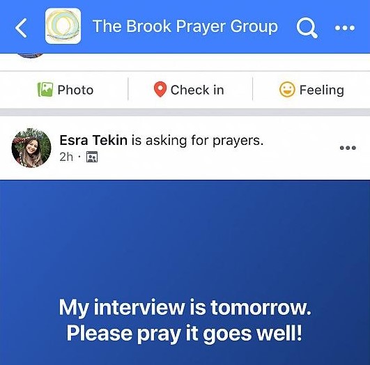 facebook dua özelliği