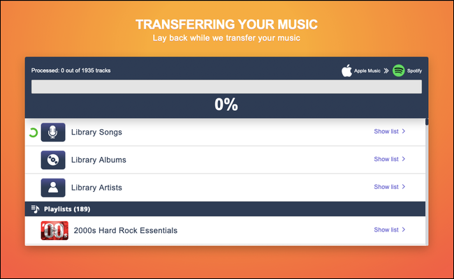 Çalma listeleri Apple Music’ten Spotify’a nasıl taşınır?
