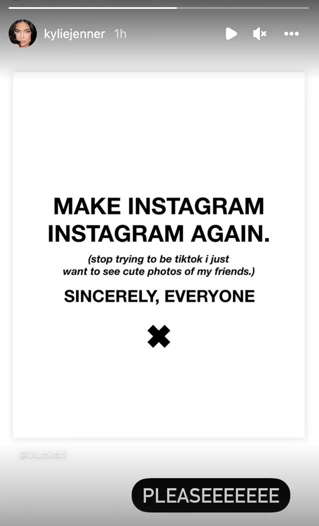 Instagram’a karşı tepki